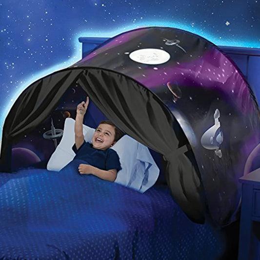 Create a Magical Hideaway with Our Foldable Dream Tent - Perfect for Adventurous Kids!