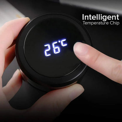 Hydration Wizard: Your Trusty Sidekick for Hot, Cold, and Totally Spill-Proof Adventures - Now with Gossiping LCD Magic!