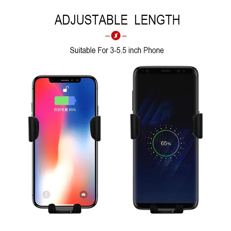 Experience Effortless Charging on the Go: Dedomon's 15W Car Wireless Charger & Magnetic Phone Holder