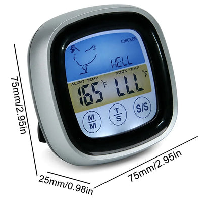 Digital Kitchen Probe Touch Screen