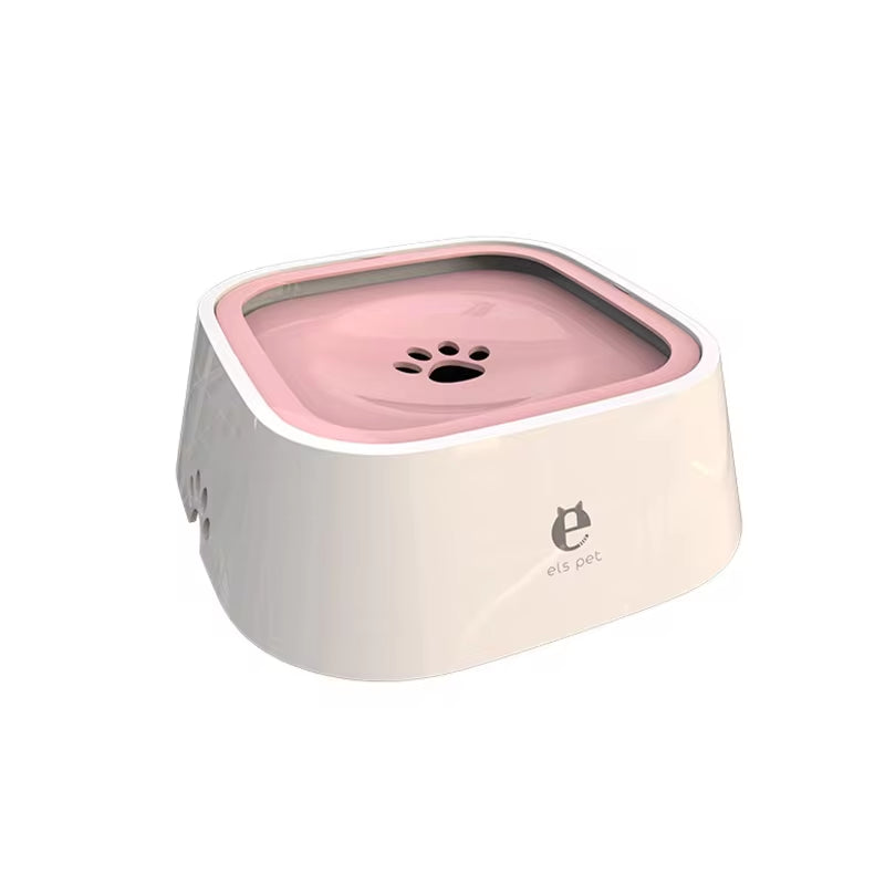 Non-Spill Anti-Overflow Dog Drinking Bowl - Splash Proof & Easy Clean 1.5L Capacity!