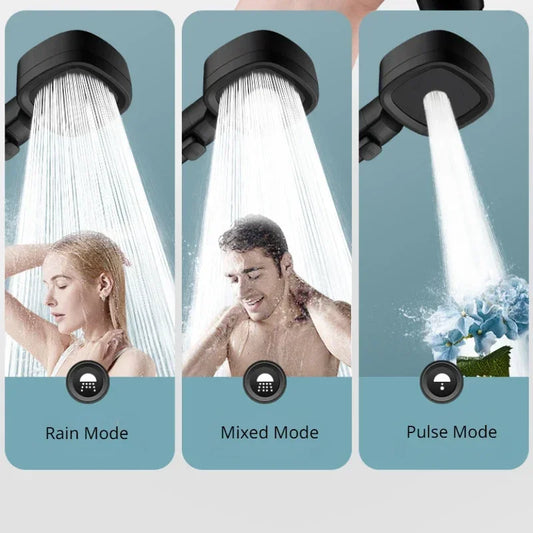 Transform Your Shower Experience with Our High Pressure Water Saving Shower Head – 3 Modes for Relaxation and Comfort!
