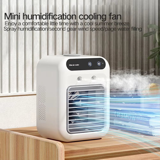 Beat the Heat with Our Mini Portable Air Conditioner and Humidifier - The Ultimate Cooling Solution for Your Home or Office