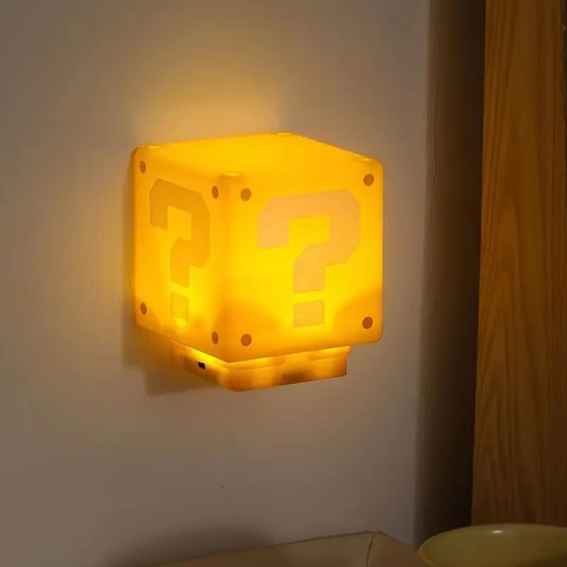  Question Mark Brick  Light with Music USB Charging 