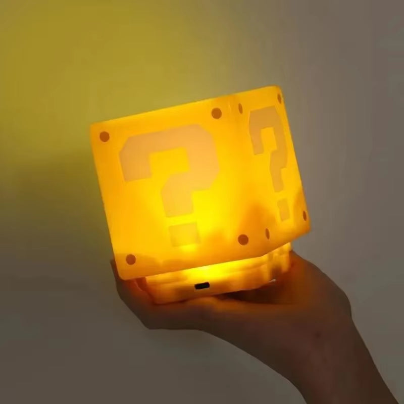  Question Mark Brick  Light with Music USB Charging 
