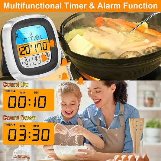 Digital Kitchen Probe Touch Screen